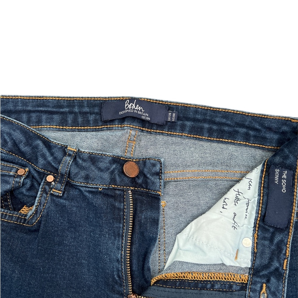 Boden The Soho Skinny Jeans Size 8 - Picture 4 of 8
